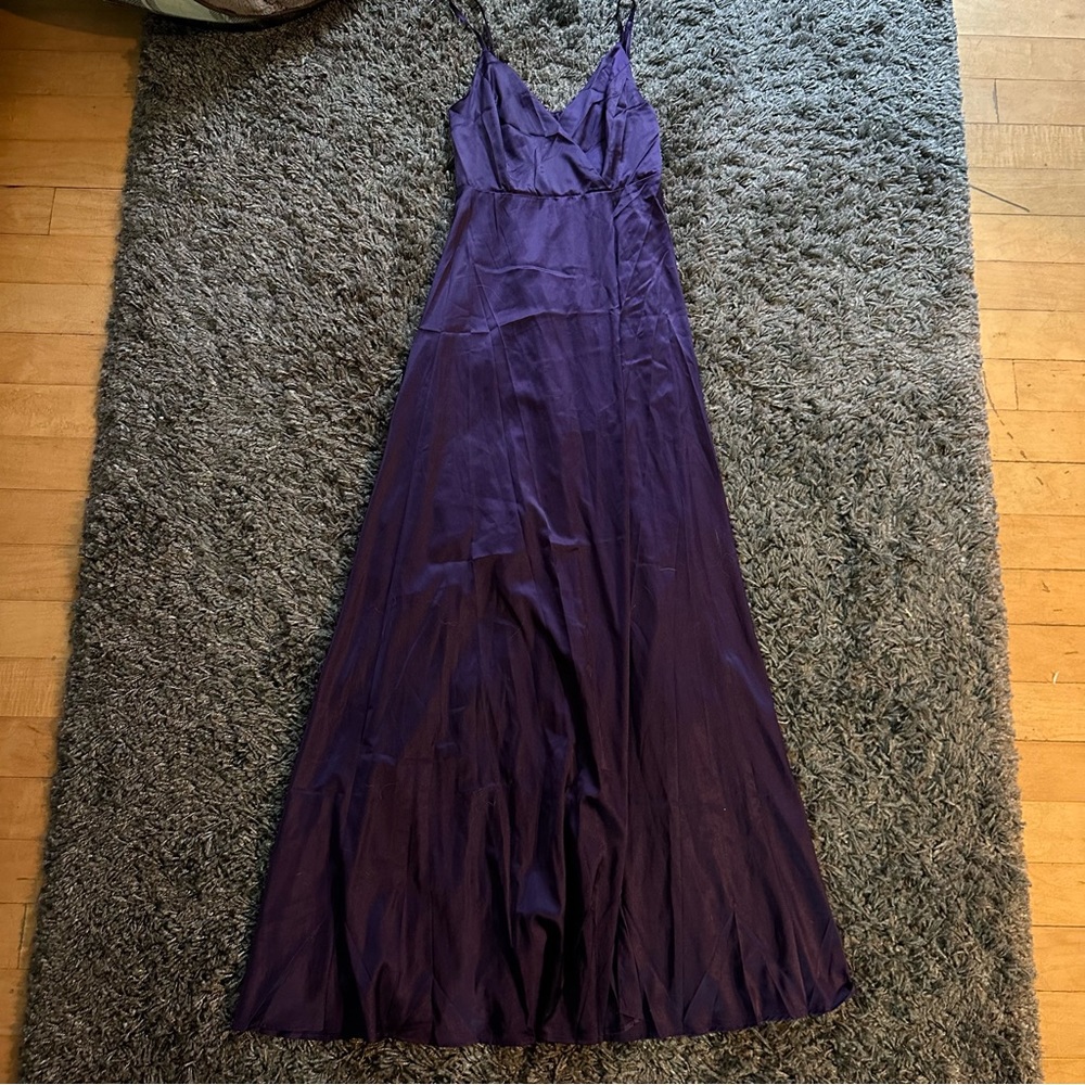 Satin maxi